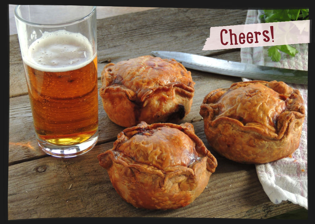 Drinks to complement your favourite pies and pasties