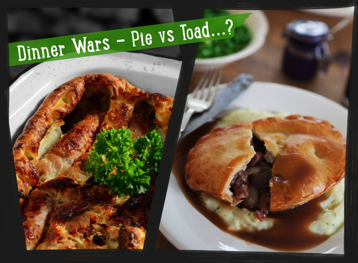 Dinner wars: Pie and Mash vs Toad in the Hole