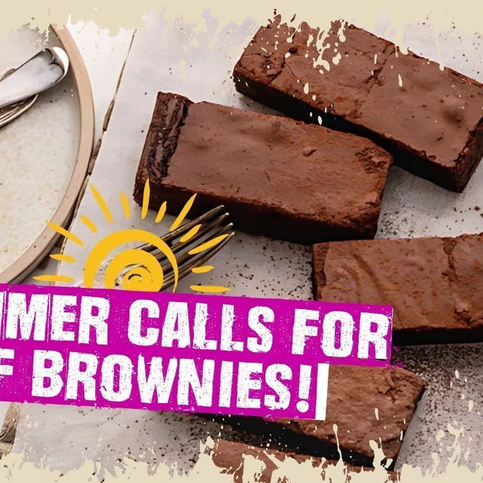 Summer Calls For Gluten Free Brownies!
