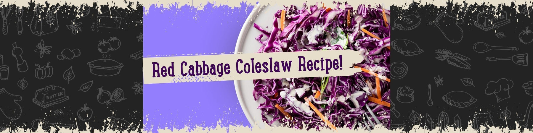 Simon's Red Cabbage Coleslaw Recipe!