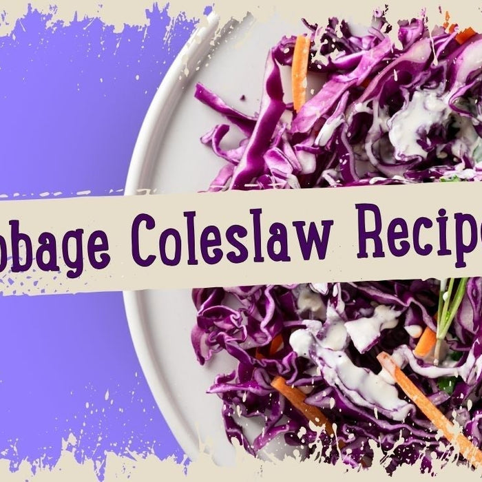 Simon's Red Cabbage Coleslaw Recipe!