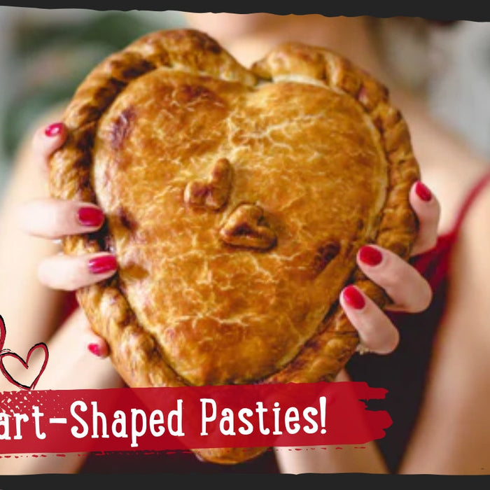 Heart-Shaped Pasties For Valentine's Day!