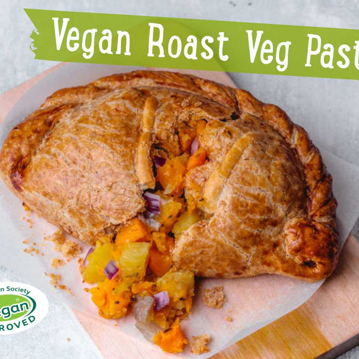 Vegan Roast Vegetable Pasty