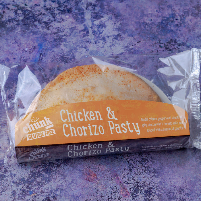 Gluten Free Chicken & Chorizo Pasty