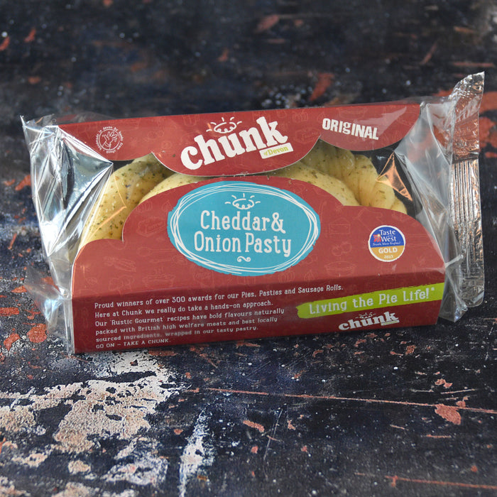 Chunk Original Cheddar and Onion Pasty