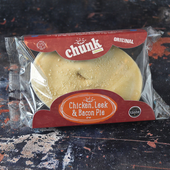Chunk Original Chicken, Leek and Bacon Pie