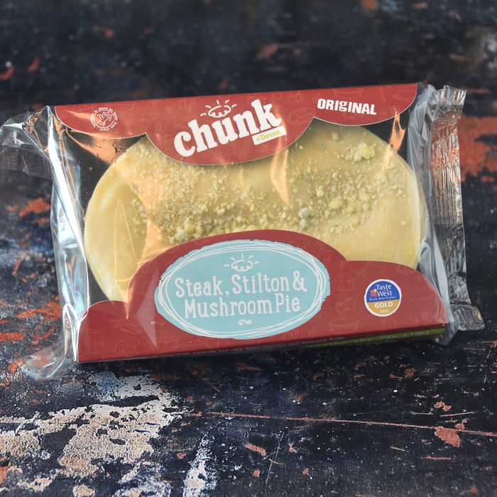 Chunk Original Steak, Stilton and Mushroom Pie