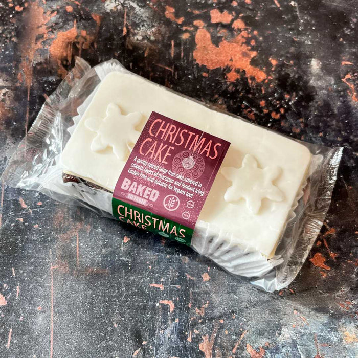 Gluten Free Iced Christmas Cake 750g - Vegan