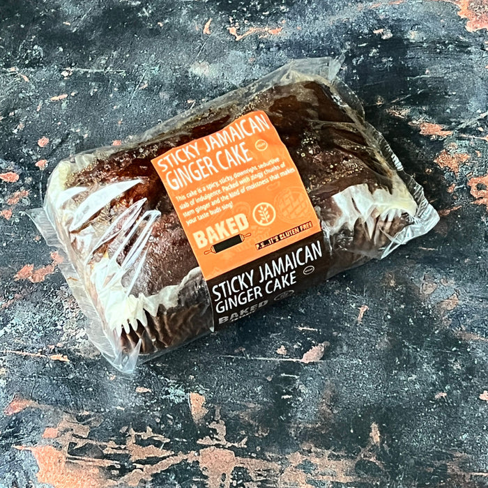 Chunk Gluten Free Sticky Jamaican Ginger Cake - 600g