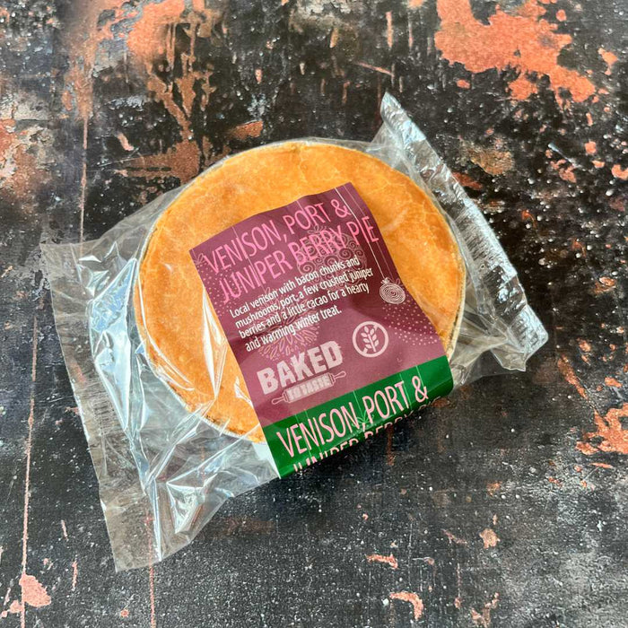 Chunk Gluten Free Venison and Port Pie