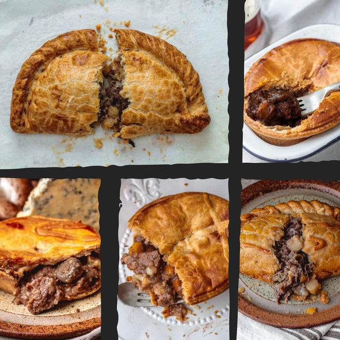Original Steak Lovers Pie and Pasty Box of 10