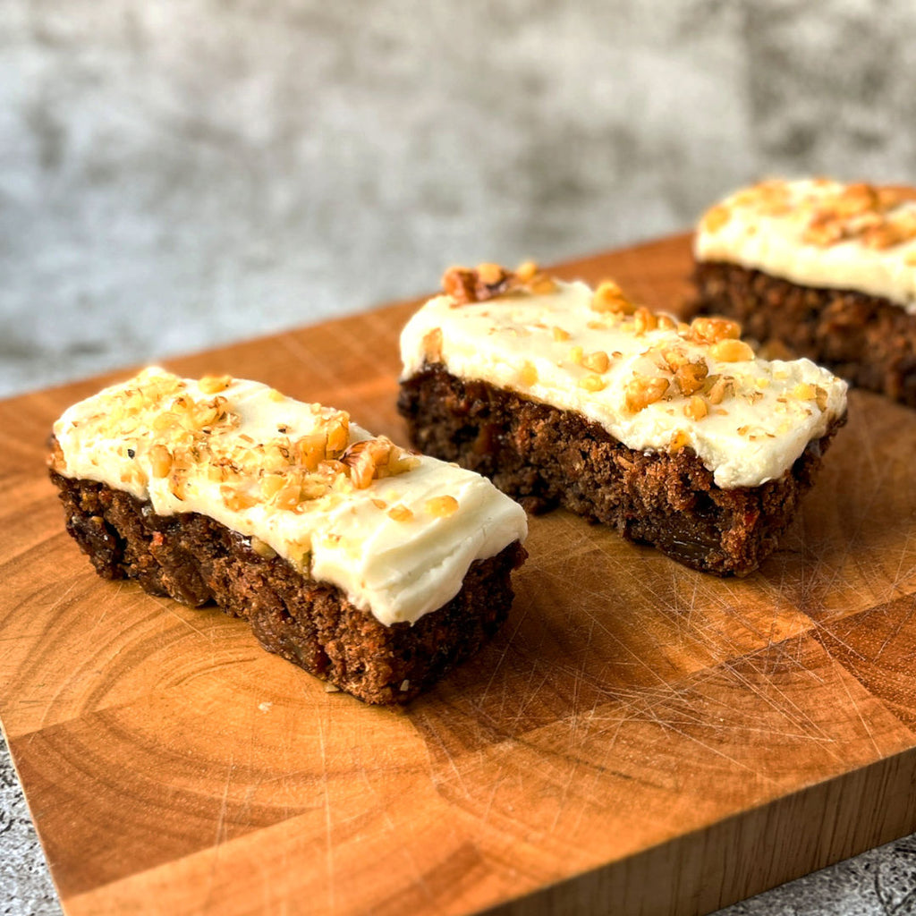 Carrot Cake Slice Vegan
