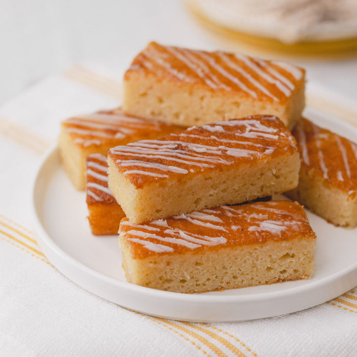 Chunk Gluten Free Very Lemon Drizzle Cake Slice