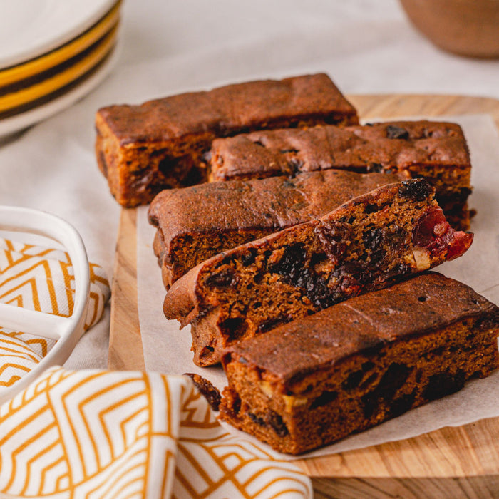 Chunk Gluten Free Rich Fruit Cake Slice