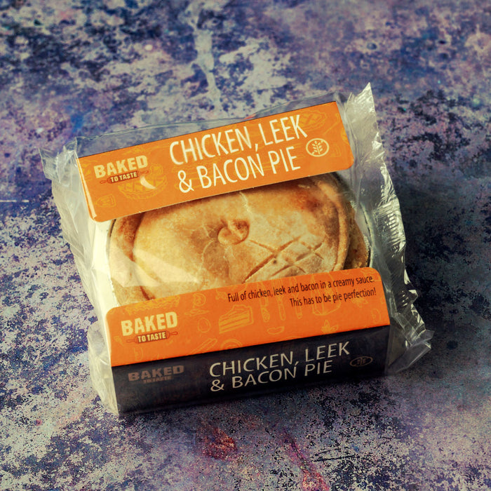 Chunk Gluten Free Chicken, Leek and Bacon Pie