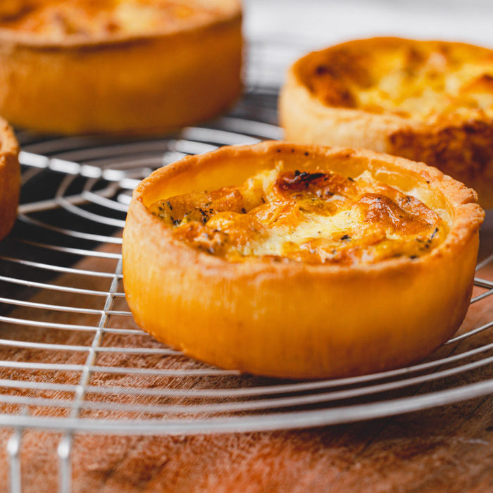 Chunk Gluten Free Tomato and Smoked Cheddar Quiche