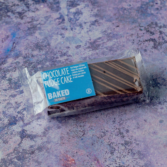 Chunk Gluten Free Chocolate Fudge Cake Slice
