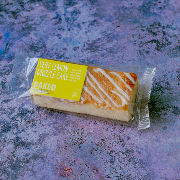 Chunk Gluten Free Very Lemon Drizzle Cake Slice