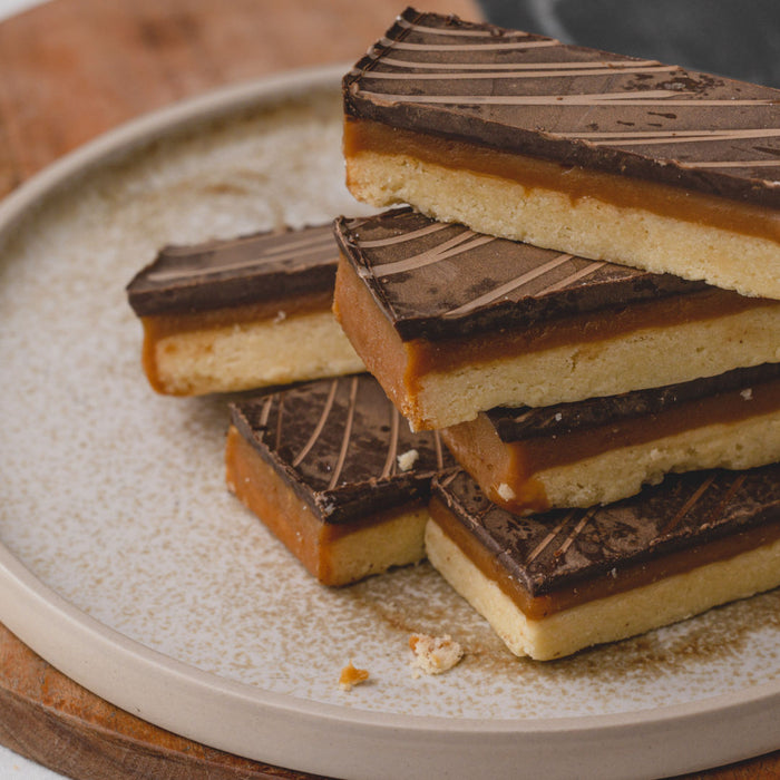 Chunk Gluten Free Millionaires Shortbread Slice