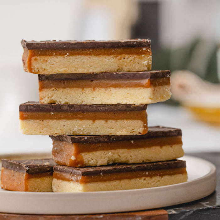 Chunk Gluten Free Millionaires Shortbread Slice